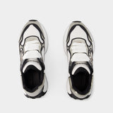 Sneakers Sprint Runner - Alexander Mcqueen - Cuir - Beige/Noir