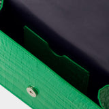 Sac à bandoulière Skull - Alexander McQueen - Cuir - Vert