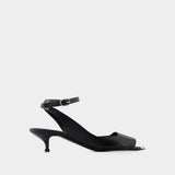 Sandales Punk - Alexander Mcqueen - Cuir - Noir/Argenté