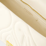 Sac à bandoulière The Seal - Alexander McQueen - Cuir - Ivoire