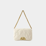 Sac à bandoulière The Seal - Alexander McQueen - Cuir - Ivoire