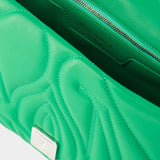 Sac à bandoulière The Seal - Alexander McQueen - Cuir - Vert