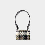 Sac Mini Jewell Satchel - Alexander McQueen - Tweed - Multi