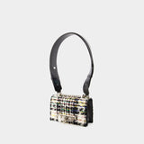 Sac Mini Jewell Satchel - Alexander McQueen - Tweed - Multi