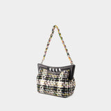 Sac Hobo Small Peak - Alexander McQueen - Tweed - Multi