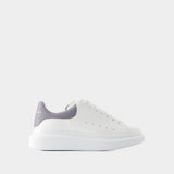 Sneakers Oversized - Alexander Mcqueen - Cuir - Blanc/Gris