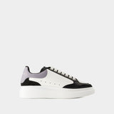 Sneakers Oversized - Alexander Mcqueen - Cuir - Blanc/Noir