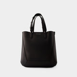 Cabas The Edge Medium - Alexander Mcqueen - Cuir - Noir