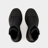 Bottines Tread - Alexander Mcqueen - Cuir - Noir