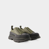 Sneakers Tread Slick - Alexander Mcqueen - Toile - Kaki