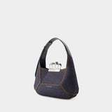 Sac Hobo The Jewelled - Alexander Mcqueen - Cuir - Noir