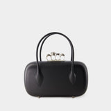 Pochette The Reverse - Alexander Mcqueen - Cuir - Noir