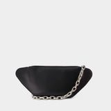 Sac Banane Biker Bumbag - Alexander McQueen - Cuir - Noir
