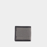 Porte Monnaie 8cc - Alexander McQueen - Nylon - Noir