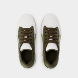 Sneakers Deck - Alexander McQueen - Cuir - Kaki