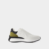 Sneakers Sprint Runner - Alexander McQueen - Cuir - Blanc