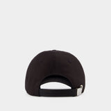 Casquette Stacked - Alexander McQueen - Coton - Noir