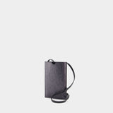 Sac à Bandoulière The Phone Holder - Alexander McQueen - Nylon - Noir