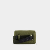 Sac À Bandoulière New Knuckle Bum - Alexander McQueen - Nylon - Kaki