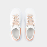Sneakers Oversized - Alexander McQueen - Cuir - Blanc