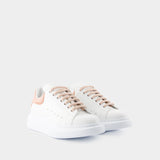 Sneakers Oversized - Alexander McQueen - Cuir - Blanc
