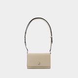 Sac À Bandoulière Small Skull - Alexander McQueen - Cuir - Camel