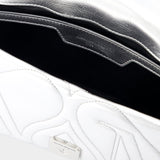 Sac À Bandoulière The Seal Small - Alexander McQueen - Cuir - Argenté
