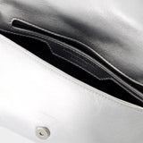 Sac à Bandoulière The Mini Seal - Alexander McQueen - Métal - Argenté