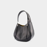 Sac Hobo Skull - Alexander McQueen - Cuir - Noir