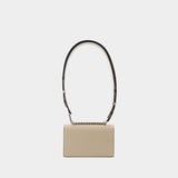 Sac Mini Jewell satchel - Alexander McQueen - Cuir - Camel