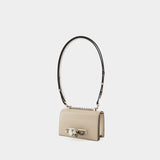 Sac Mini Jewell satchel - Alexander McQueen - Cuir - Camel