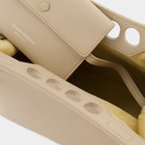 Sac À Main The Small Peak - Alexander McQueen - Cuir - Camel