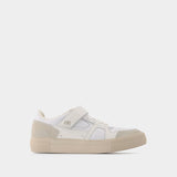 Baskets Low-Top ADC en Cuir Blanc