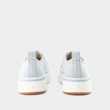 Sneakers Low Top Ami 1980 Snk - Ami Paris - Toile - Bleu Javel