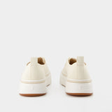 Sneakers Low Top Ami 1980 Snk - Ami Paris - Toile - Ecru