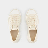 Sneakers Low Top Ami 1980 Snk - Ami Paris - Toile - Ecru