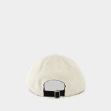 Casquette ADC Studs - AMI Paris - Coton - Ivoire