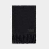 Écharpe Oversize - AMI Paris - Alpaga - Noir