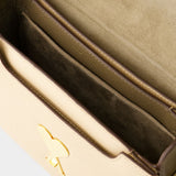 Sac à Bandoulière Small Paris - AMI Paris - Cuir - Taupe