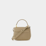 Sac À Bandoulière Mini Paris - AMI Paris - Cuir - Marron