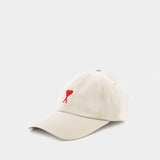 Casquette Red Adc - AMI Paris - Coton - Chalk