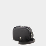 Sac À Bandoulière Paris - AMI Paris - Cuir - Noir/Argenté