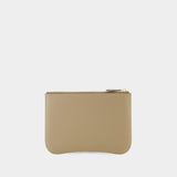 Pochette Paris - AMI Paris - Cuir - Beige
