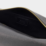 Trousse De Toilette Paris - AMI Paris - Cuir - Noir