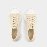 Sneakers Low Top Ami 1980 - AMI Paris - Coton - Off White