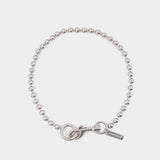 Collier Skate Necklace - Balenciaga - Argenté