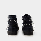 Sneakers Paris High Top - Balenciaga - Toile - Noir