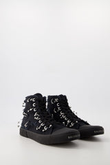 Sneakers Paris High Top - Balenciaga - Toile - Noir
