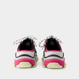 Mules Triple S - Balenciaga - Maille - Multi
