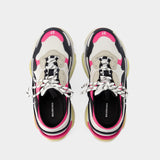 Mules Triple S - Balenciaga - Maille - Multi